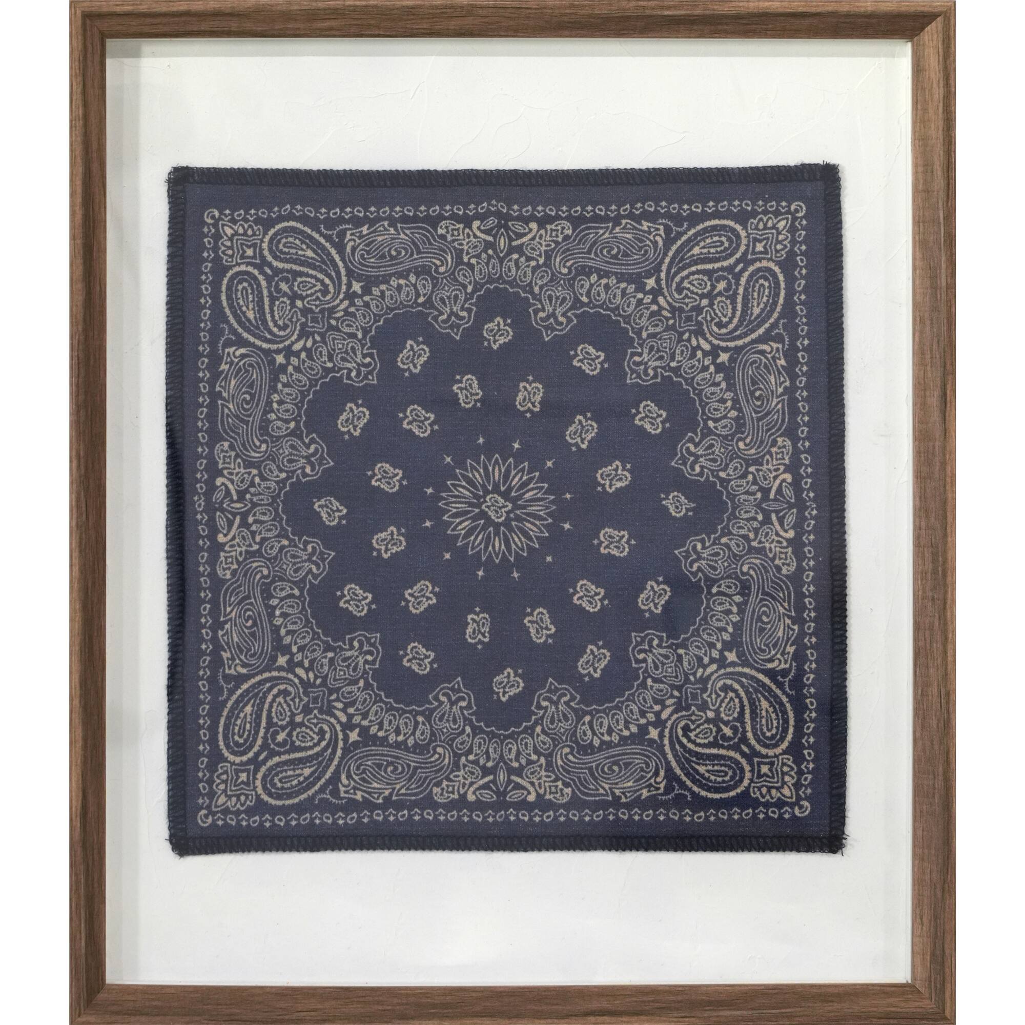 Framed Bandana Wall Art by Ashland